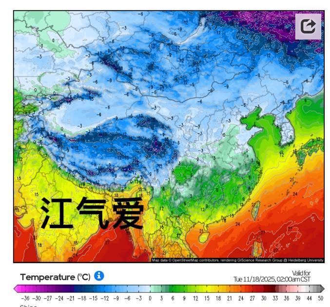 “羽绒服先别急着收！”——12月15-17日，江南可能直接跳过秋天，一夜入冬