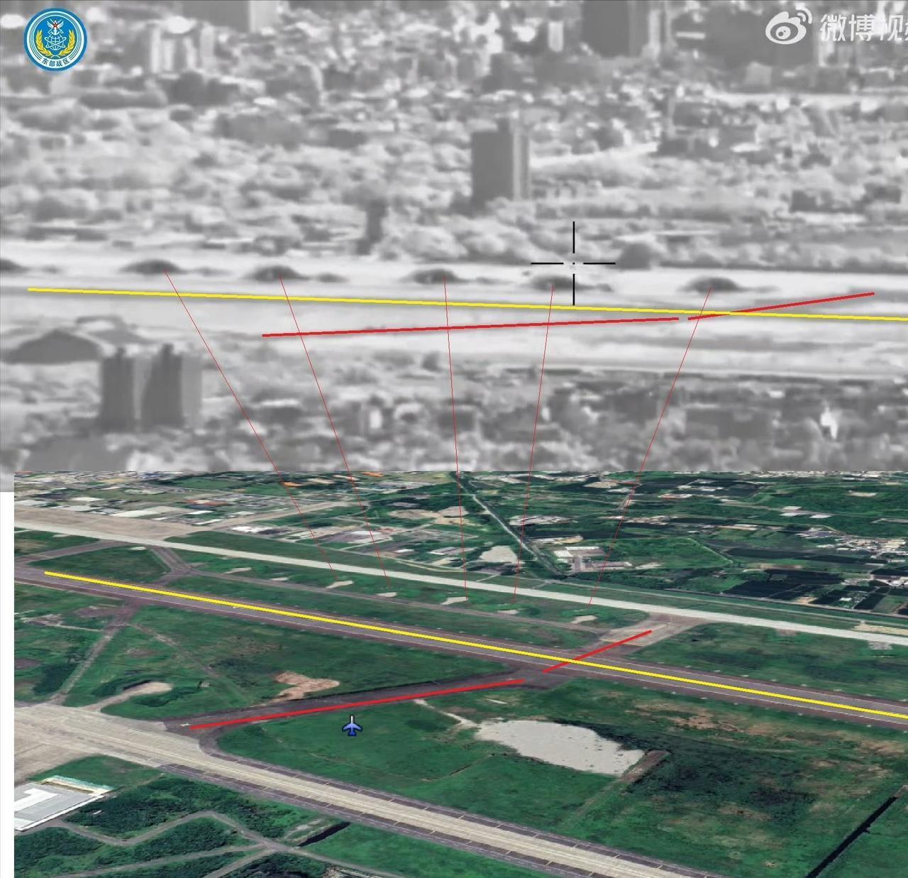台军记者会正在进行中，其中“情次室次长”谢日升前后两次回答记者问大陆发布“无人机