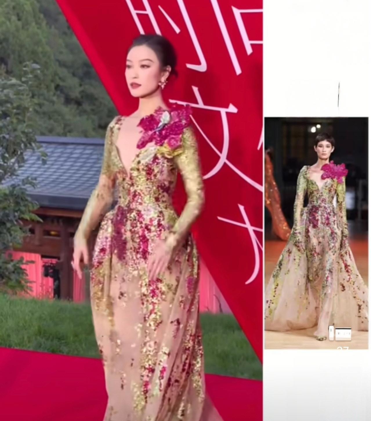 倪妮和井柏然晚宴同框，前任见前任，气氛很微妙啊！哈哈，主办方这座位安排的也太八卦