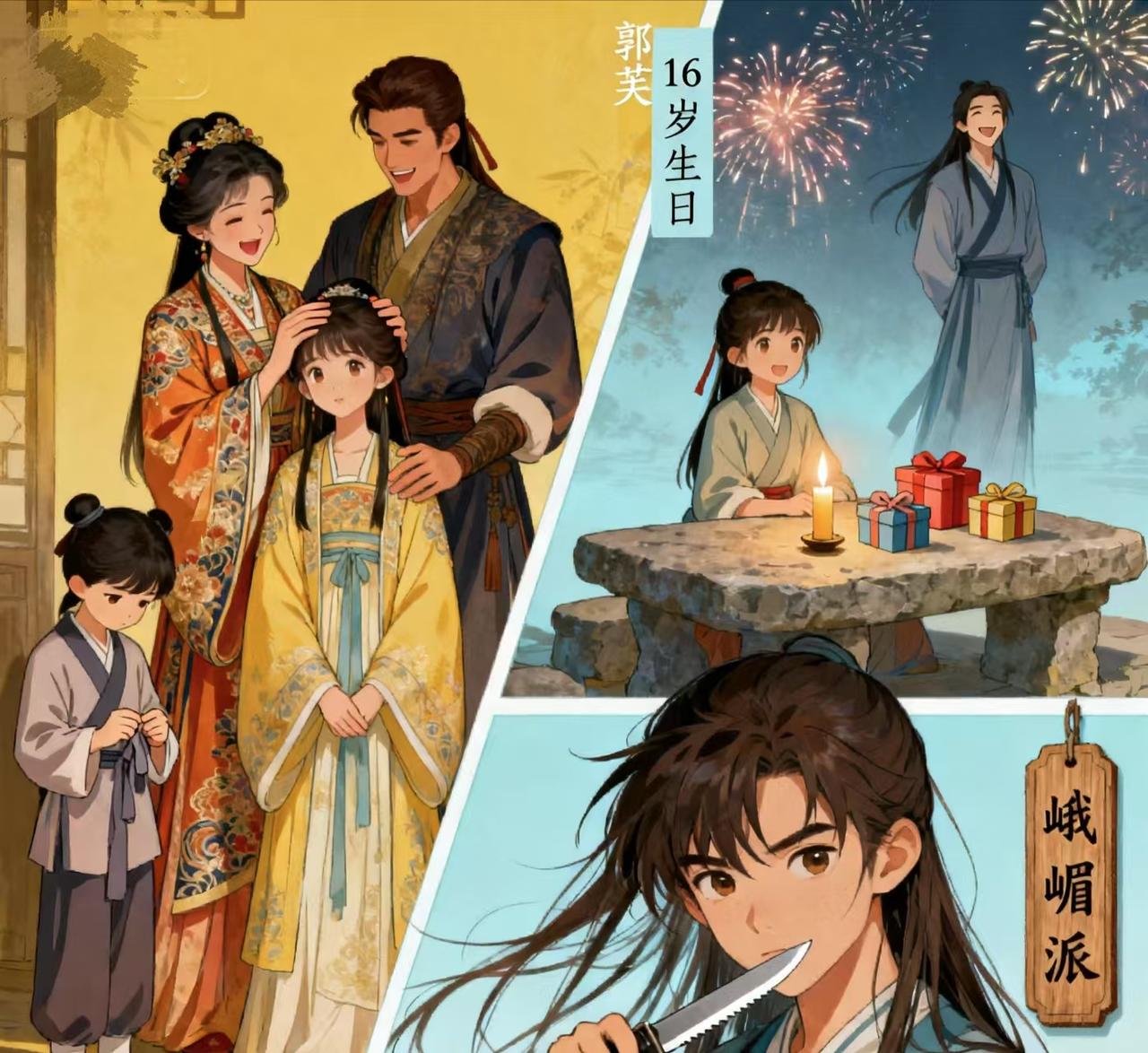 《神雕侠侣》郭襄这么恨郭芙，理由其实很好理解。郭芙、郭襄两姐妹同时爱上杨过，郭襄