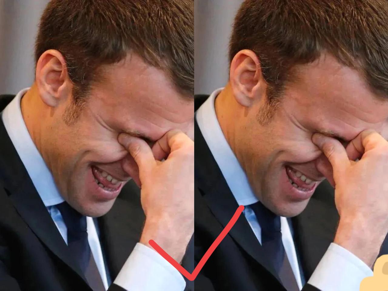 笑不活了！马克龙访川大那阵仗学生们热情得跟追星似的愣是有人激动到把“马克龙”