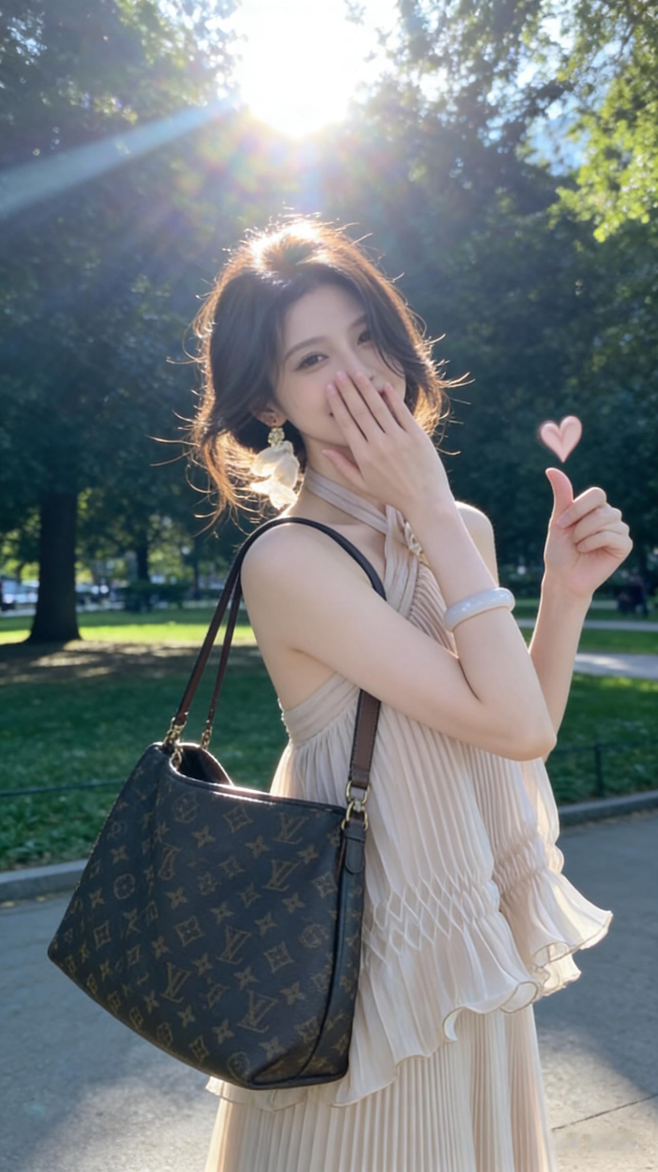 阳光明媚的午后，就是时尚达人们出街的好时机，随手一拍都是时尚大片。