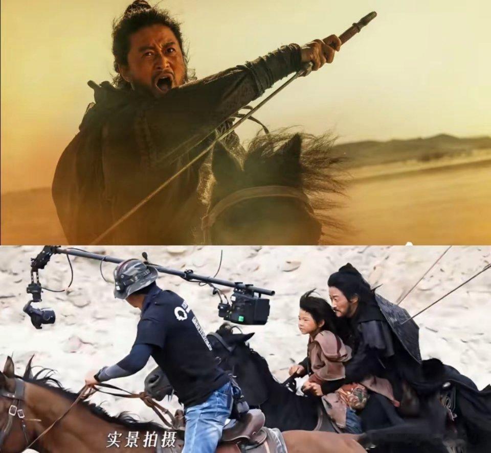 看了《镖人》的花絮，我发现，真正的刀马并不是吴京，而是跟着他们骑马拍摄的摄影师开