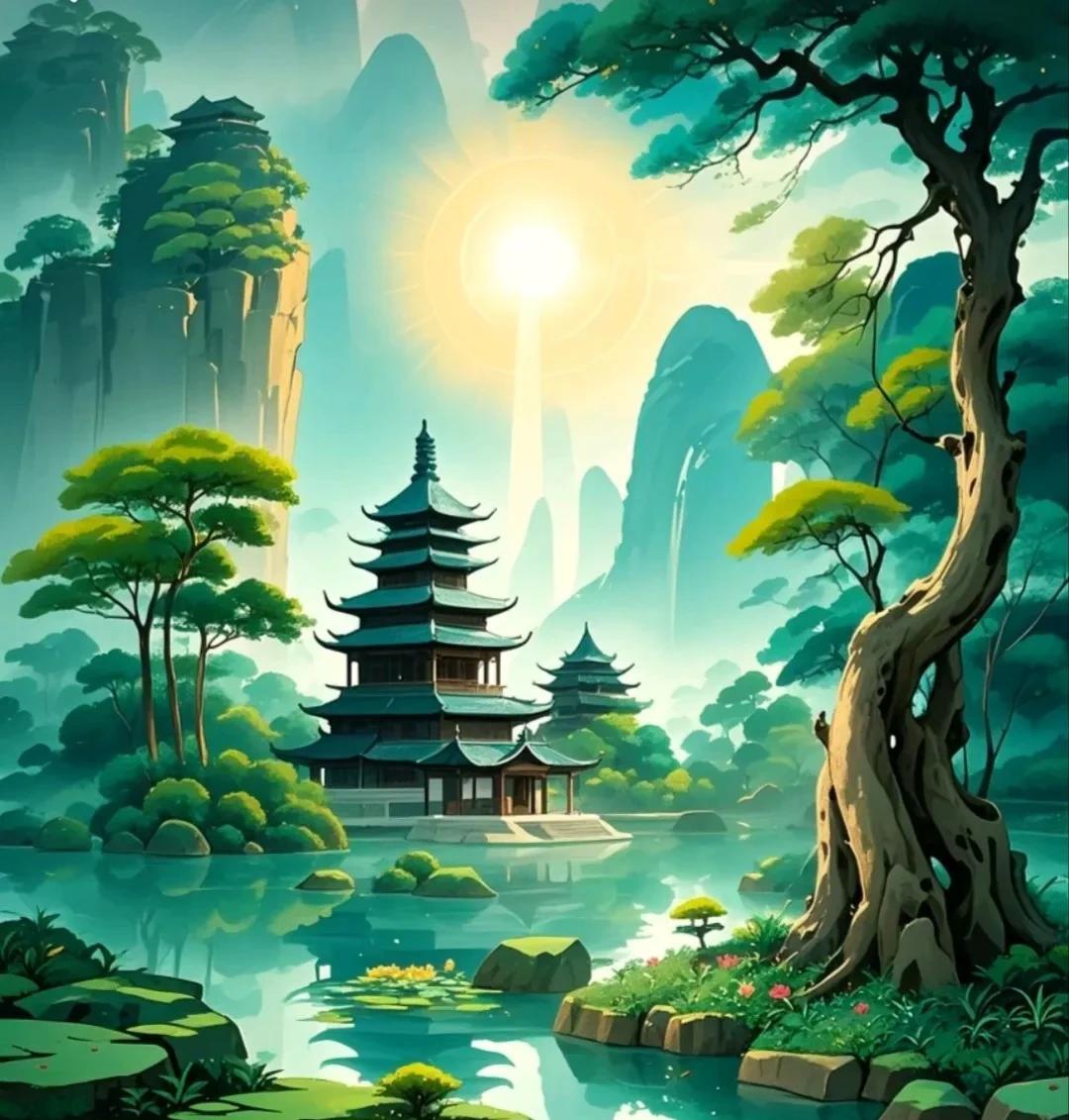 在《西游记》中出现了九尾狐狸，她是金角银角大王的母亲，住在压龙山的压龙洞，是一位