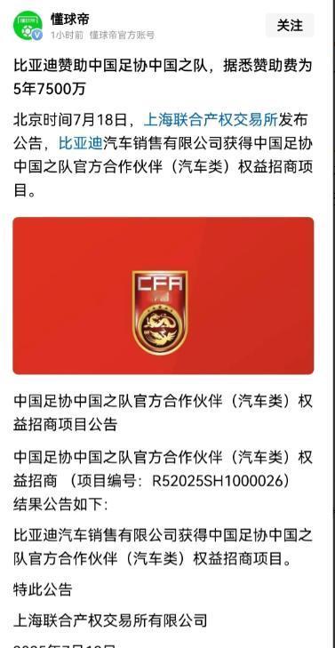 足协有高人，比亚迪赞助国足就是阳谋。一个国家的球迷与足协成为对立面，并不多见