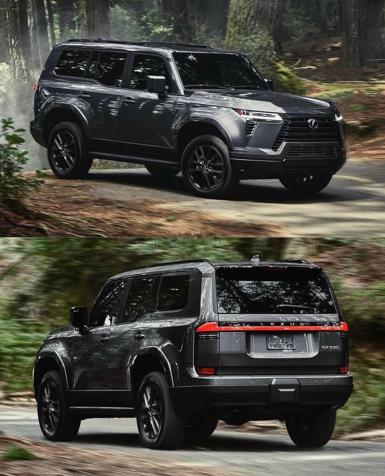 不知道大家有没有在路上看过新款的雷克萨斯GX，我也是最近才看见几辆，真的有点霸气