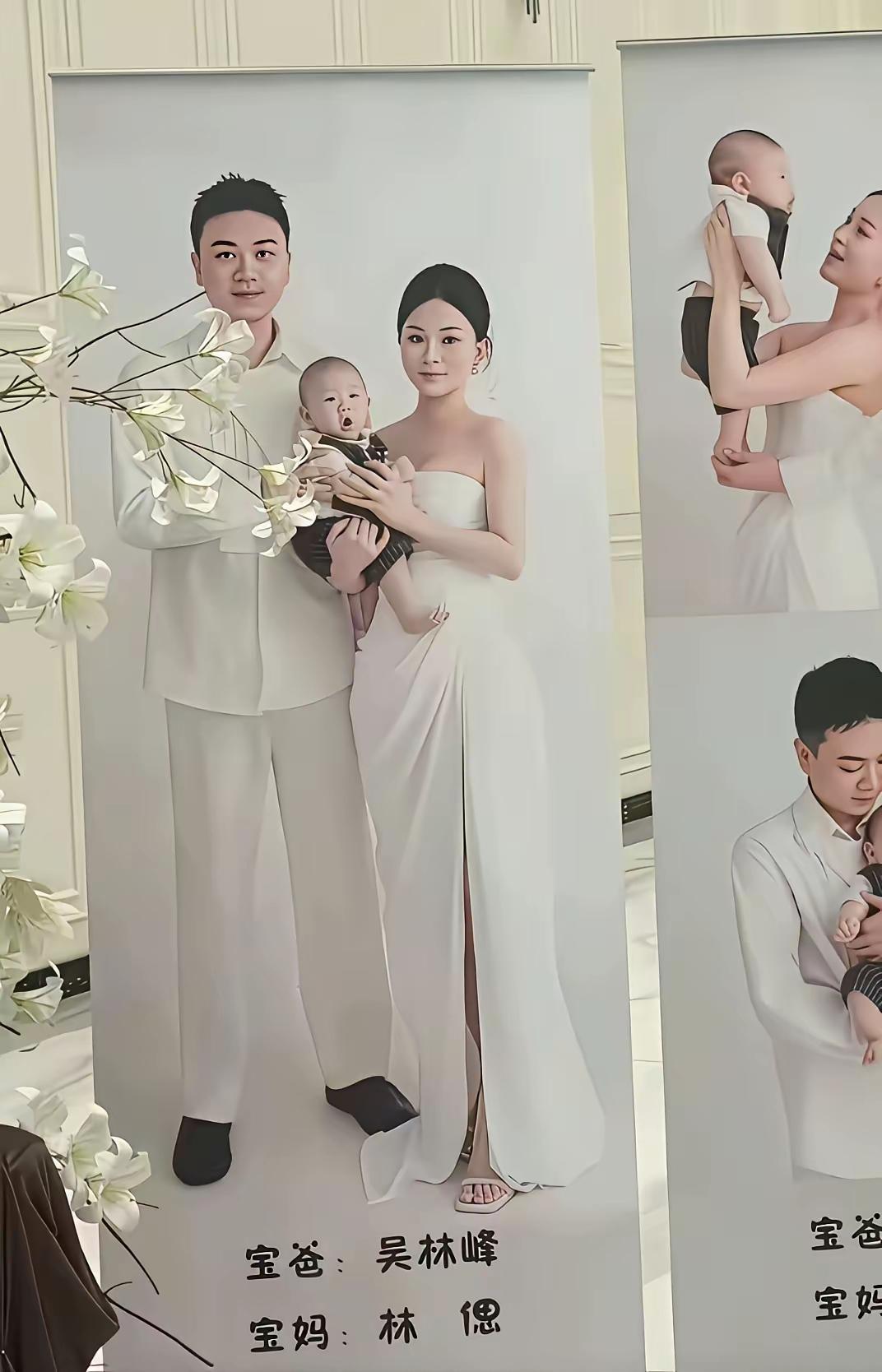 看完这两张展架，真的三观被冲击到。贵州六盘水这名男子，同一天、同一家酒店，楼下