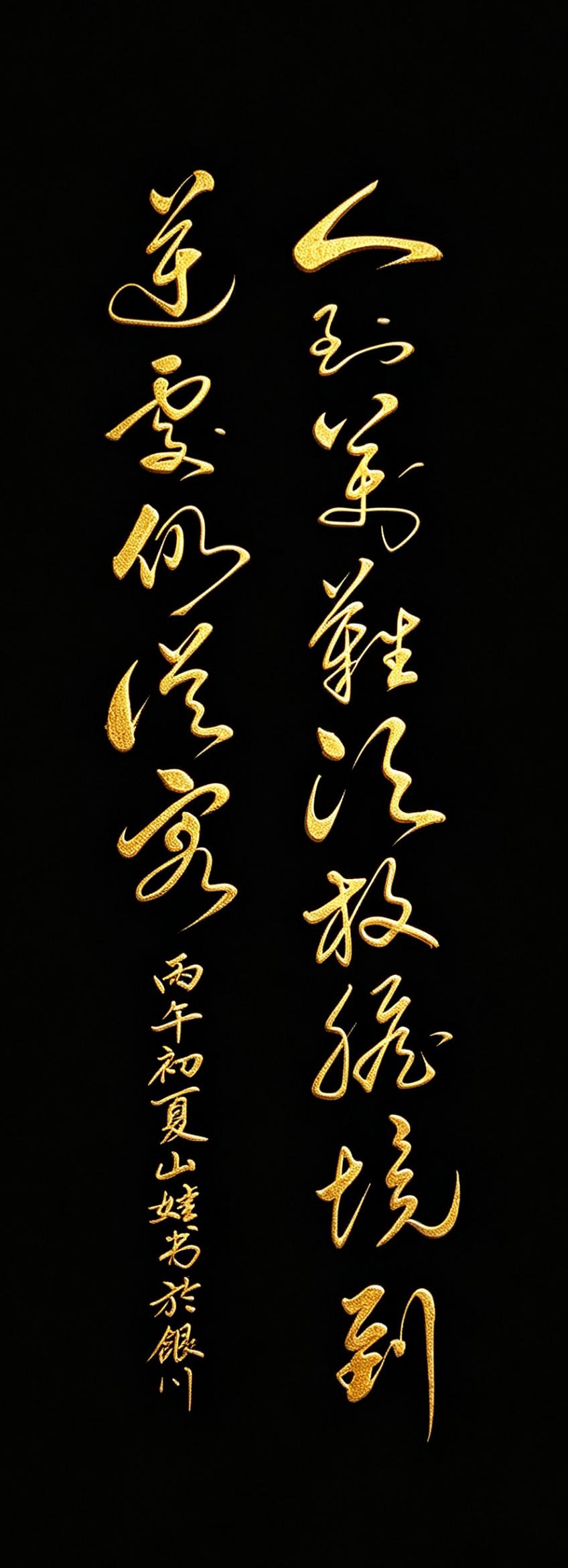  别慌！这副字藏着你破局的底气，低谷时看这副字，瞬间被治愈了！ 这14个字，不