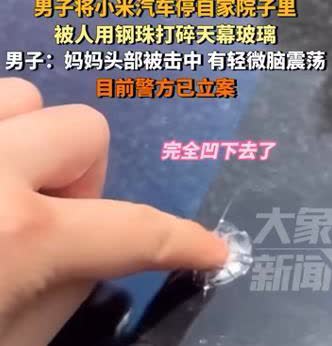 “必须找出真凶！”安徽，男子驾驶小米汽车回老家上坟，刚把车子停到自家院子里，突然