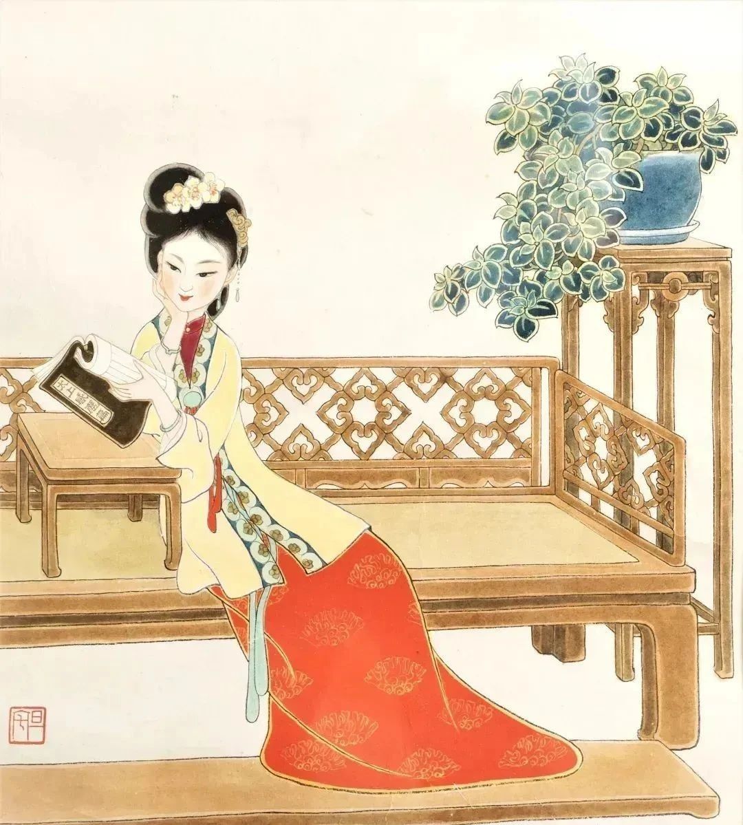 【红楼美人】刘旦宅国画雅集​​​