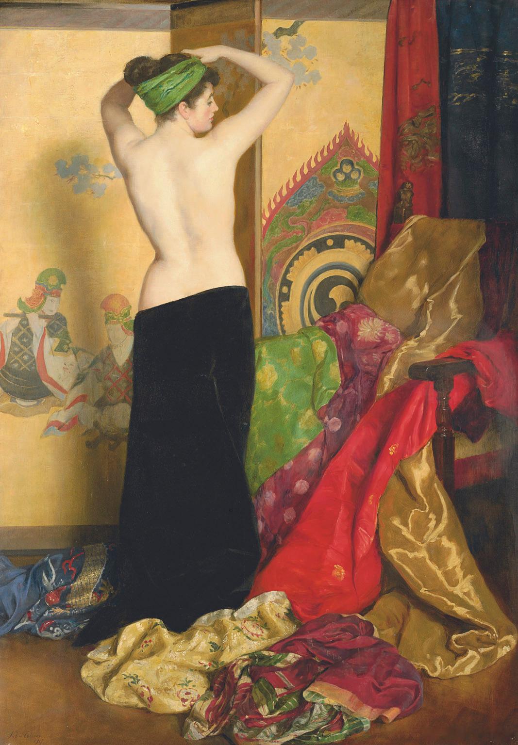 西洋历史文化鱼缸历史知识英国画家约翰·科利尔（JohnCollier，18
