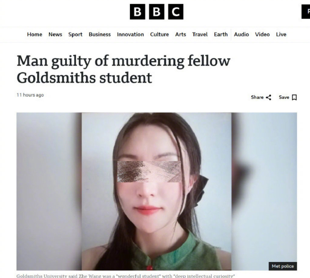 美国富二代在英国刺伤中国女留学生后逃跑，任女方伤重不治死在现场。在女友濒死的夜晚