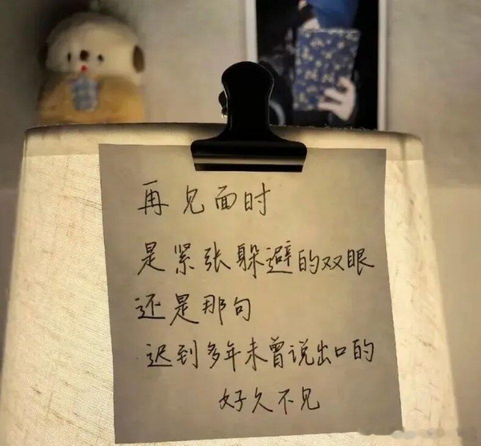 见面是为了安放思念，在见不到你的日子里，慢慢等你。