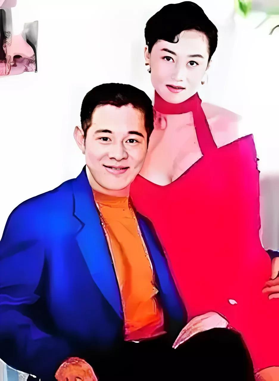 英雄难过美人关在李连杰身上具象化了！利智在八九十年代的港圈，的的确确是一个大美女