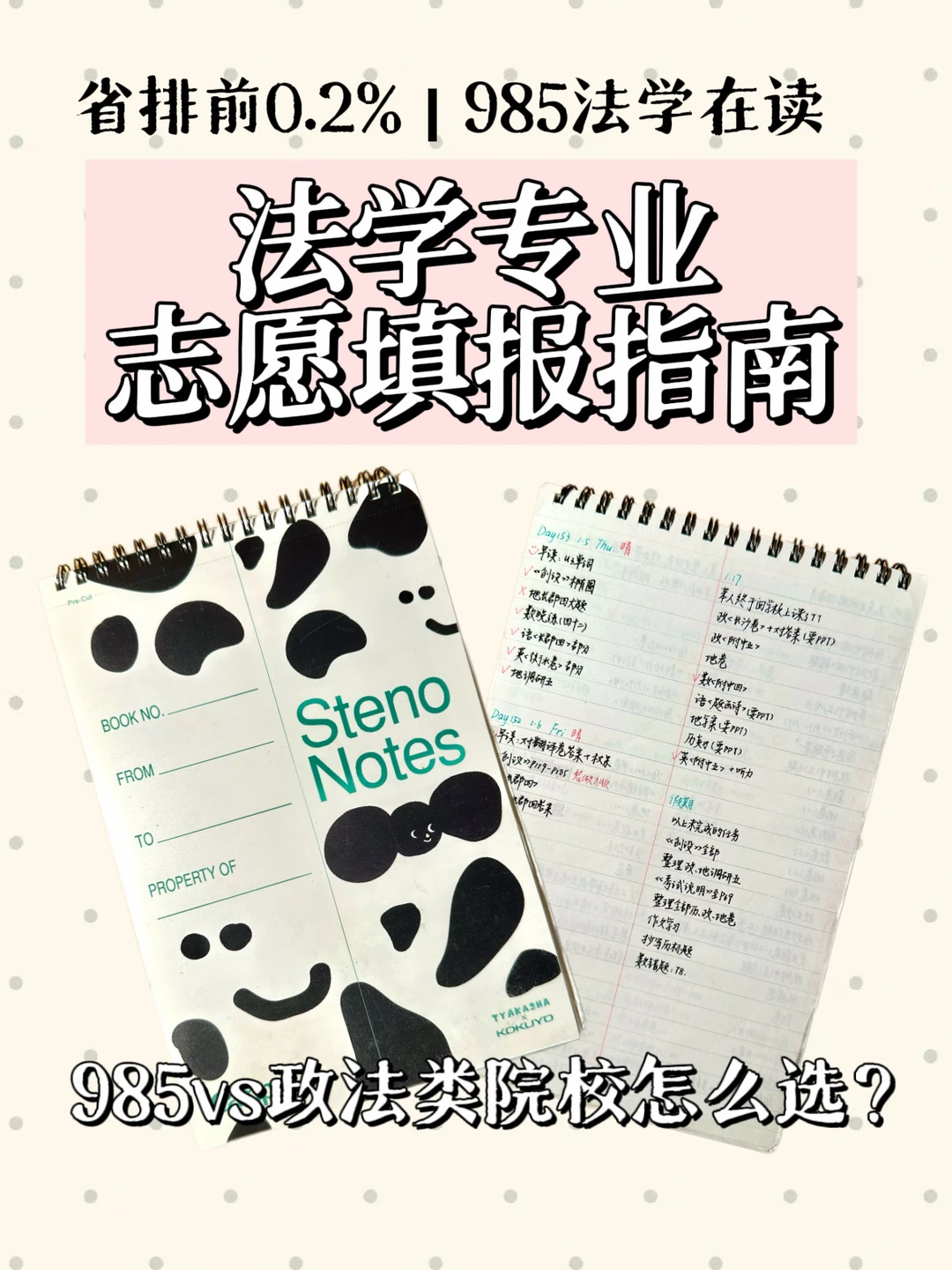法学志愿填报指南｜985🆚政法类院校怎么选？