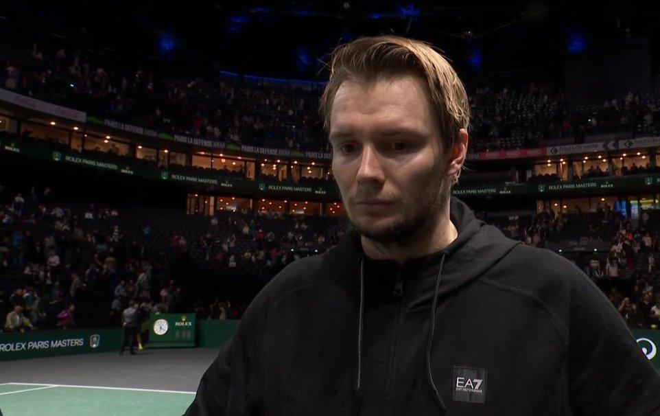 布勃利克谈巴黎大师赛半决赛对阵阿利亚西姆:“我不能直接去都灵ATP年终总决赛,但