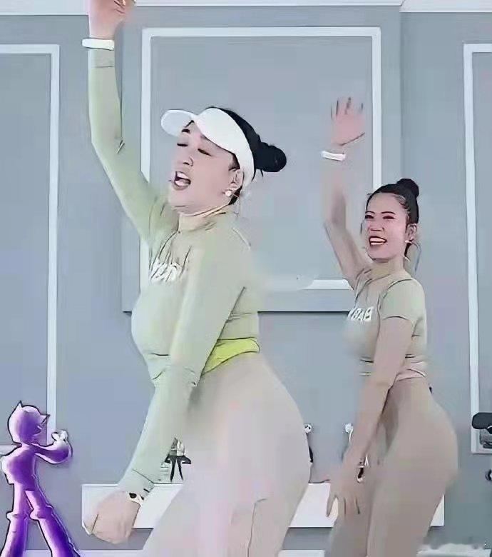 这是钟丽缇天天健身的结果吧？​​​