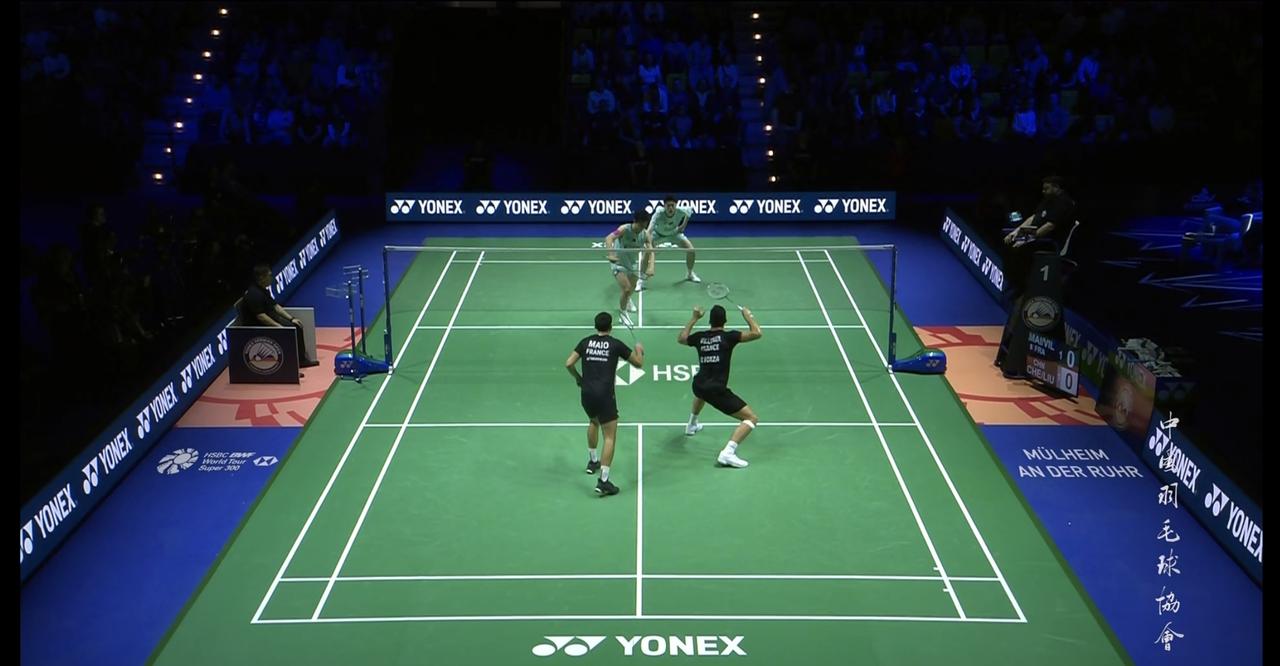 国羽陈柏阳/刘毅组合逆转对手夺取德国赛男双冠军，国羽军团4金收官2026年德