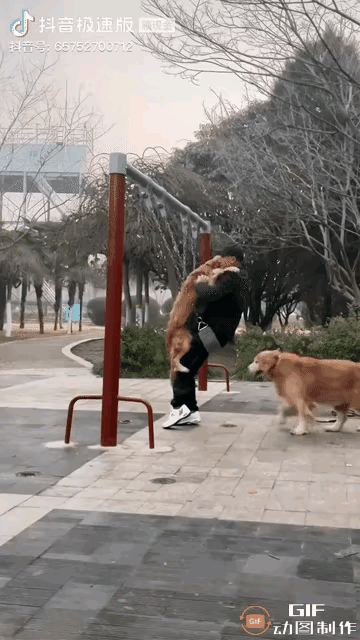 大爷就是大爷本来玩荡秋千是小孩子玩的大爷你要去玩也行，双手要抓住两边吊绳呀