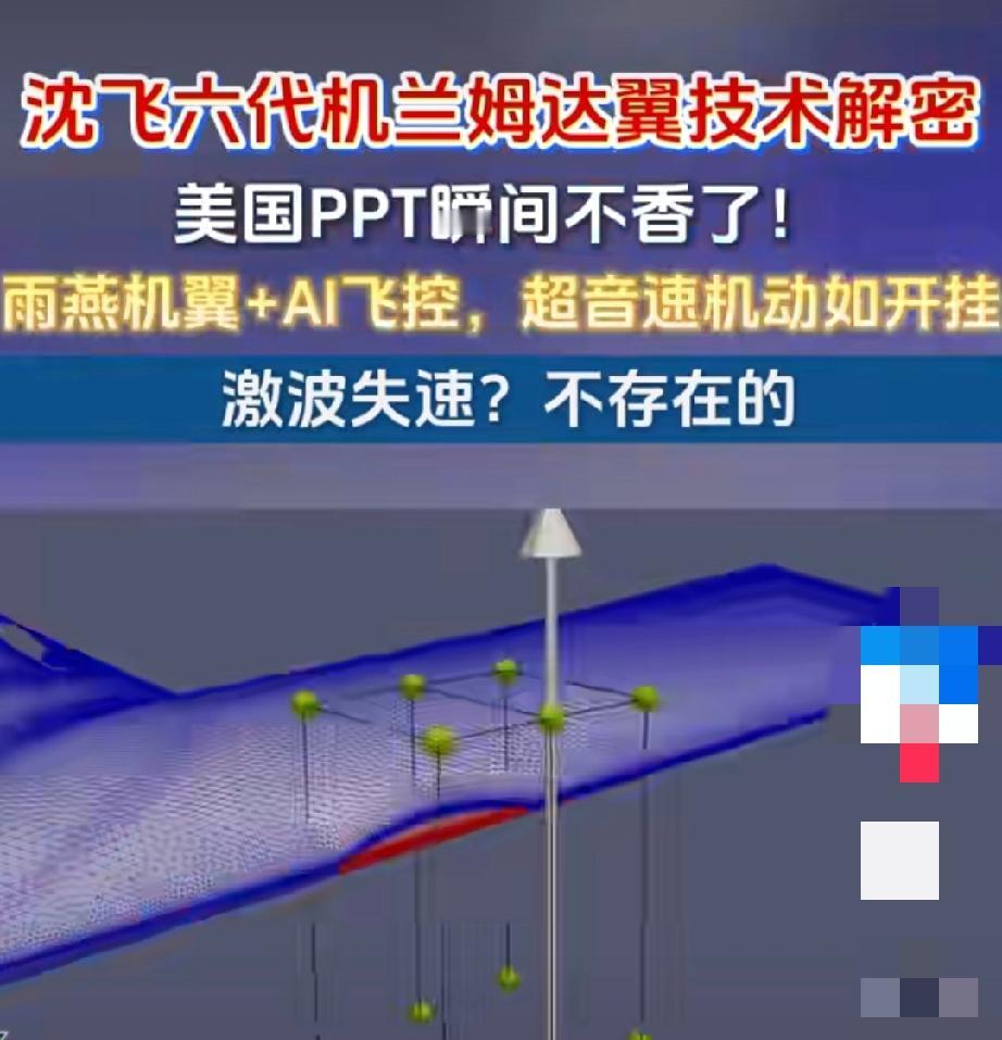 美国人卡壳十年的技术死结，被歼-50用“全动翼尖”破局！这波操作太逆天“兰
