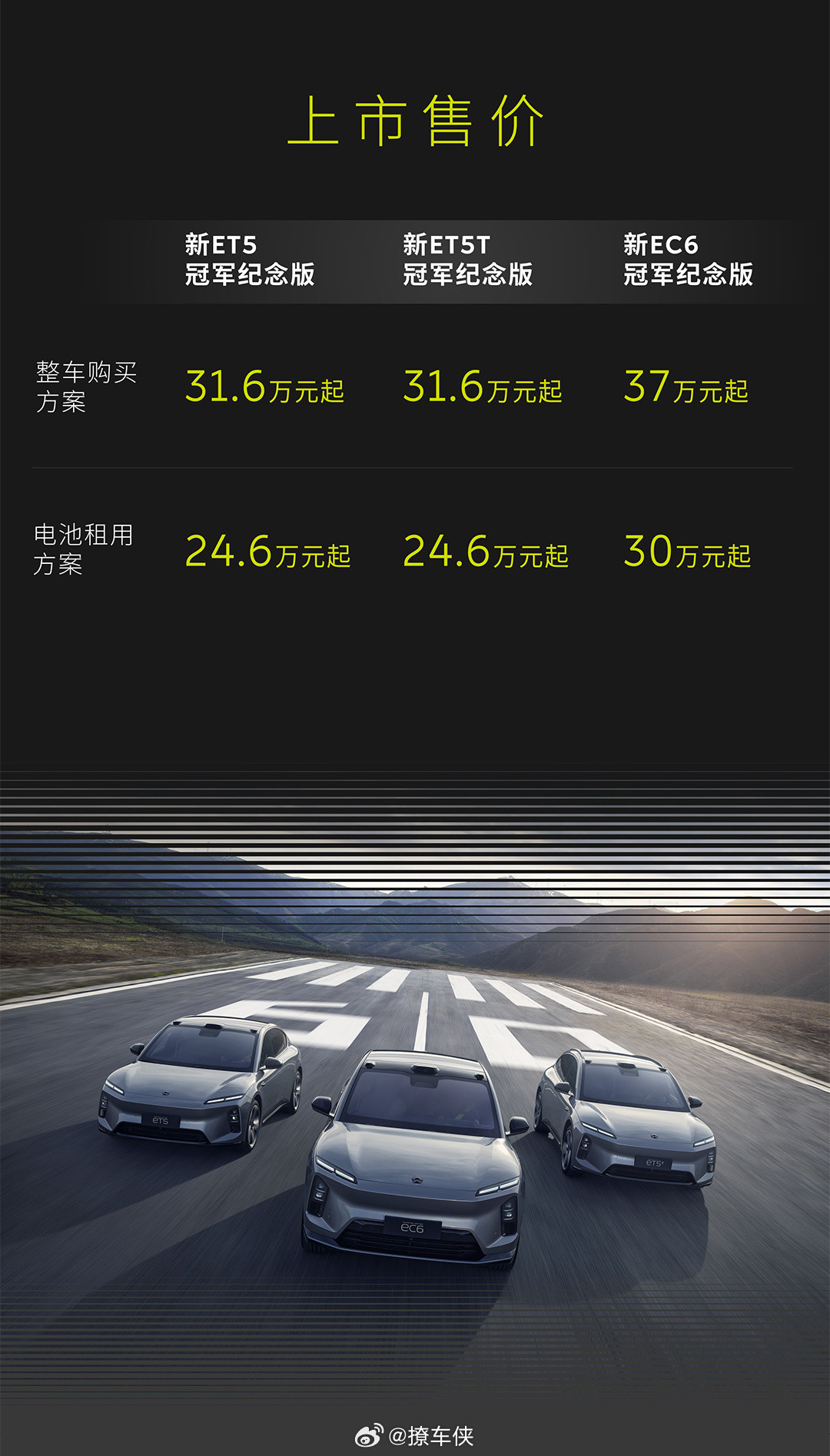 刚提2024款EC6半年的我，看到今天冠军纪念版发布…🍋了！讲真，价格只比咱普