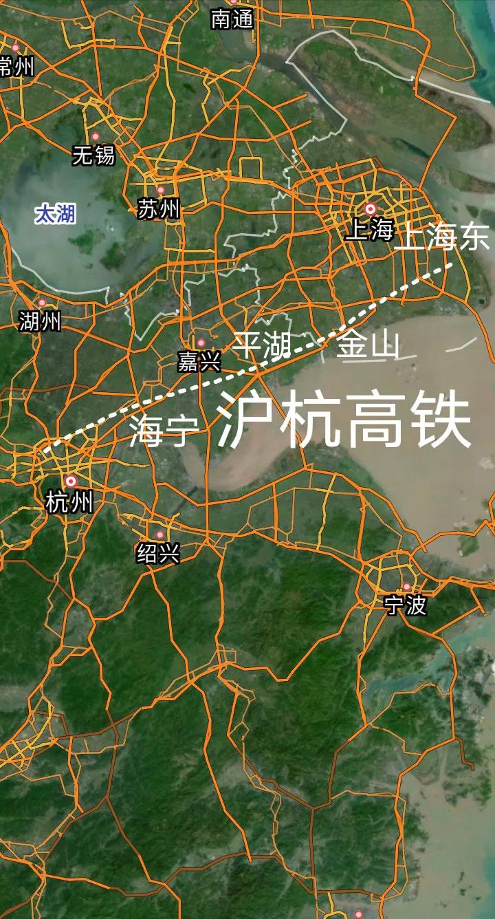 好消息，上海东站(15台30线建设中)至杭州西站新建时速350公里的高铁先行工程