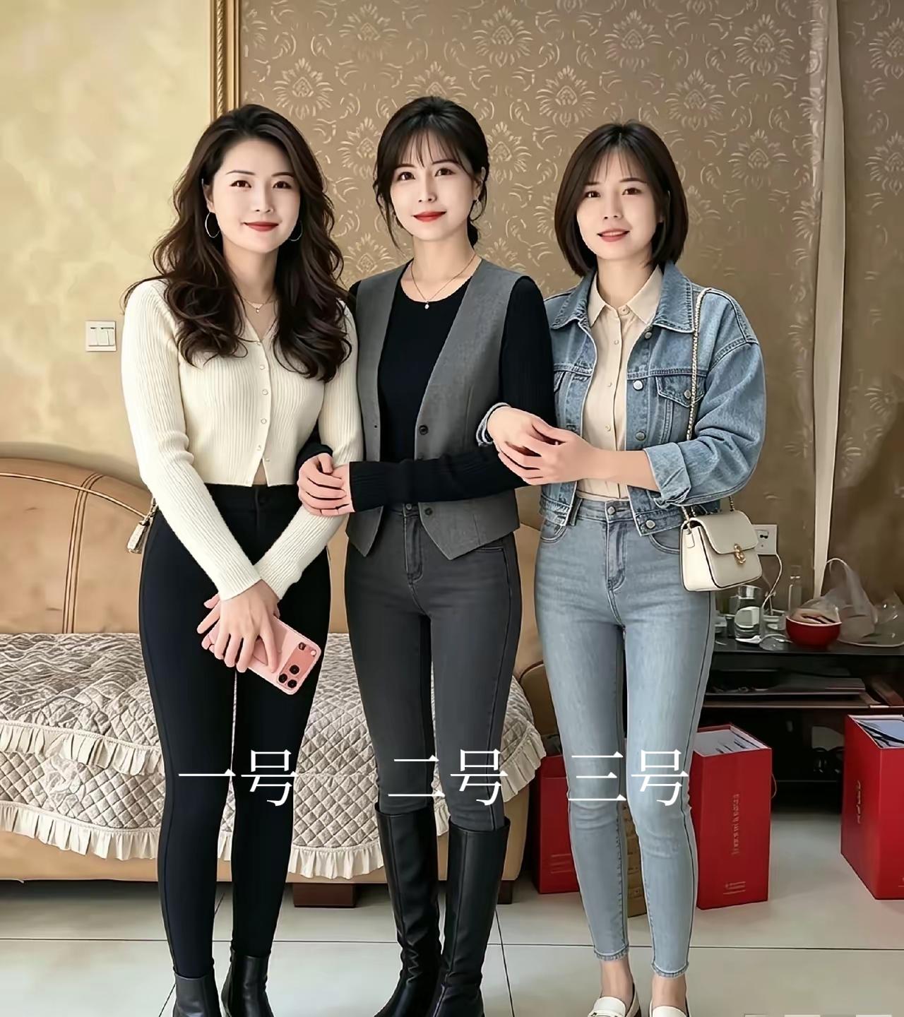 三位公司白领美女，个个成熟干练如花似玉，貌美时尚，年薪10万，无需彩礼，你相中了
