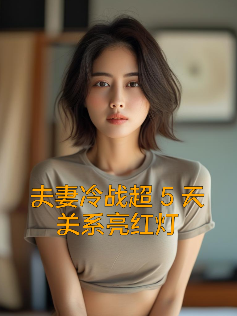 夫妻冷战超5天，关系亮红灯
