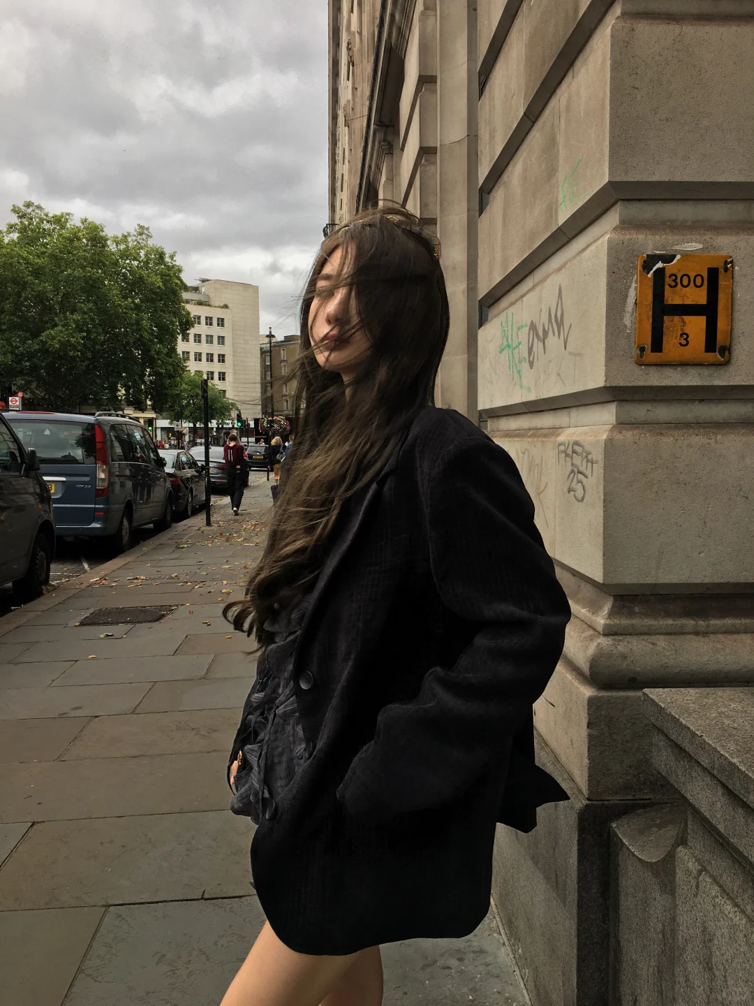 Happy on a cloudy day⛲️