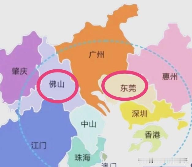 为何东莞的经济始终追不上佛山？大家可了解其背后的深层原因？众所周知，佛山紧邻