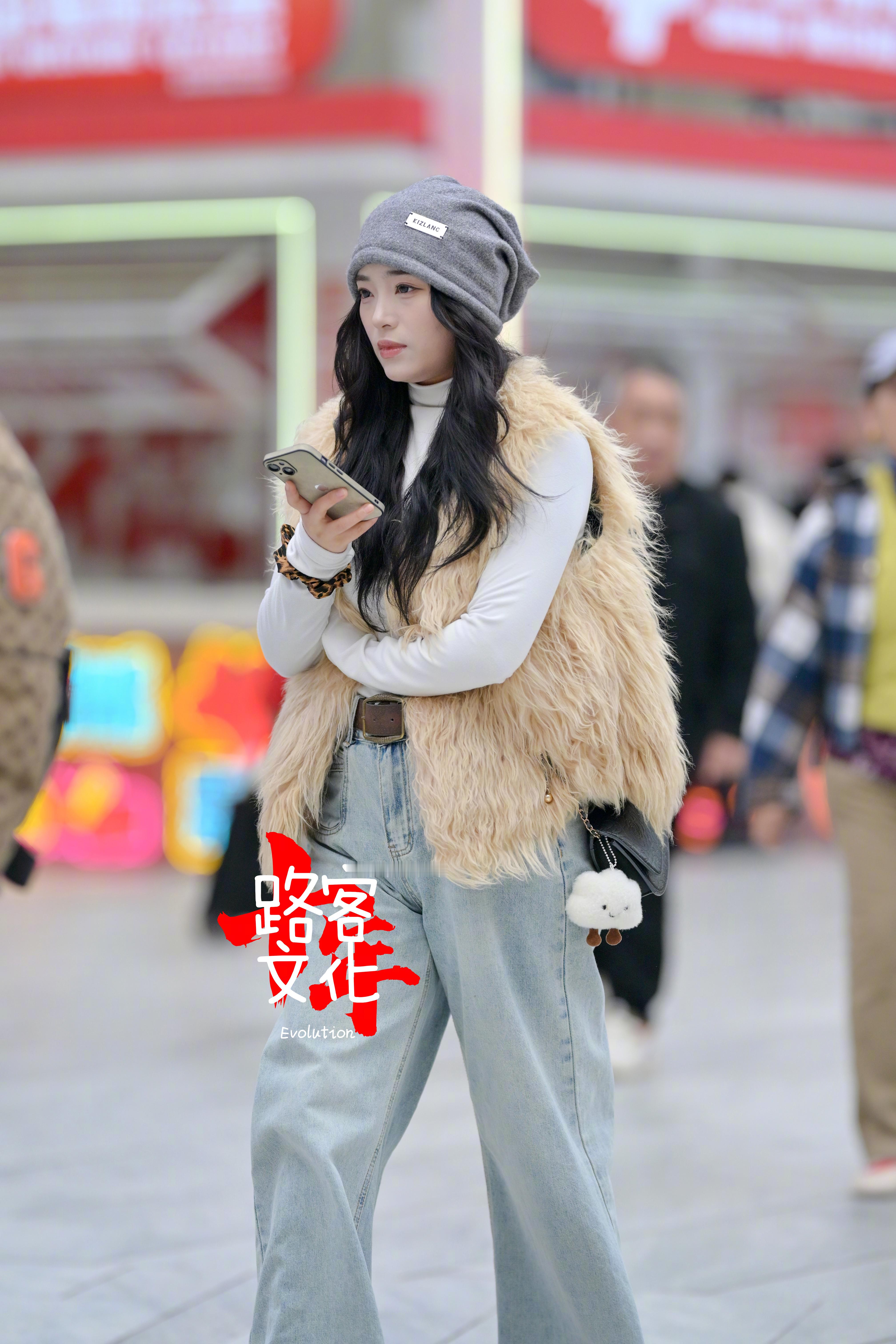 小姐姐穿搭不错哈！