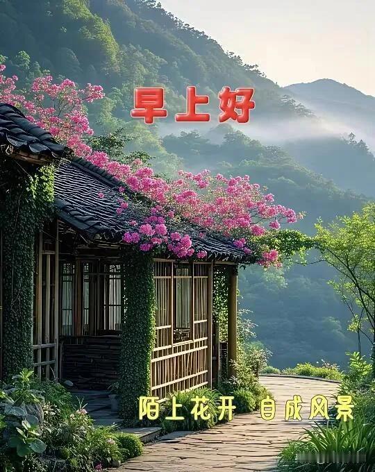 花开正好，春意渐浓，早安，愿美好与温暖常伴左右。