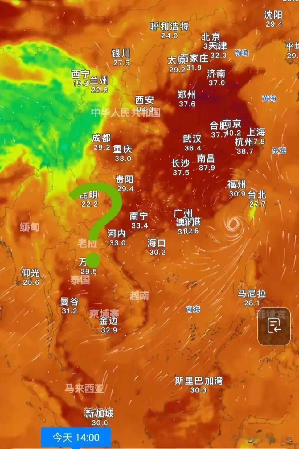 副热带高压到底是个什么东东？为啥一直盘踞在我们大陆的头顶不走。现在已经过了夏