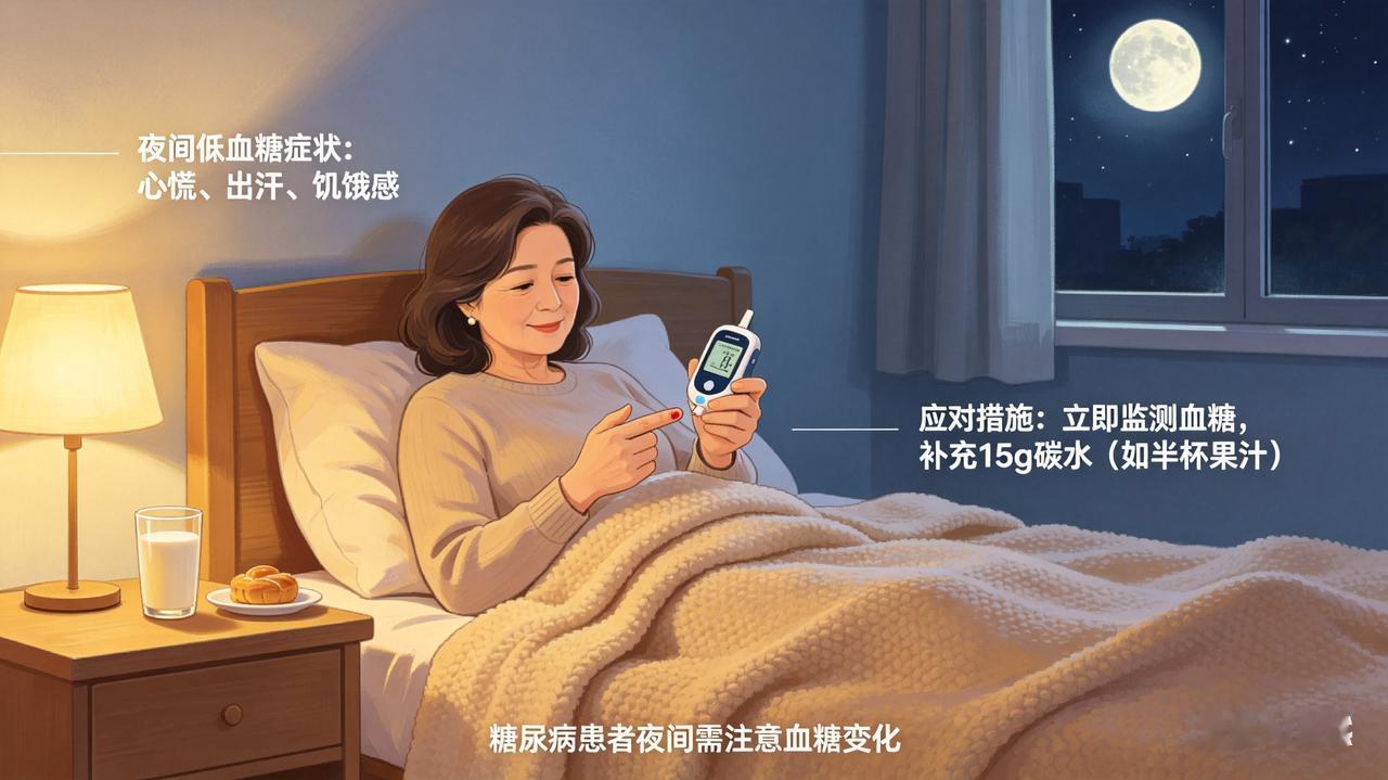 糖尿病人注意：夜里睡觉出现这些信号，就是低血糖了，别不当回事很多糖友睡着以