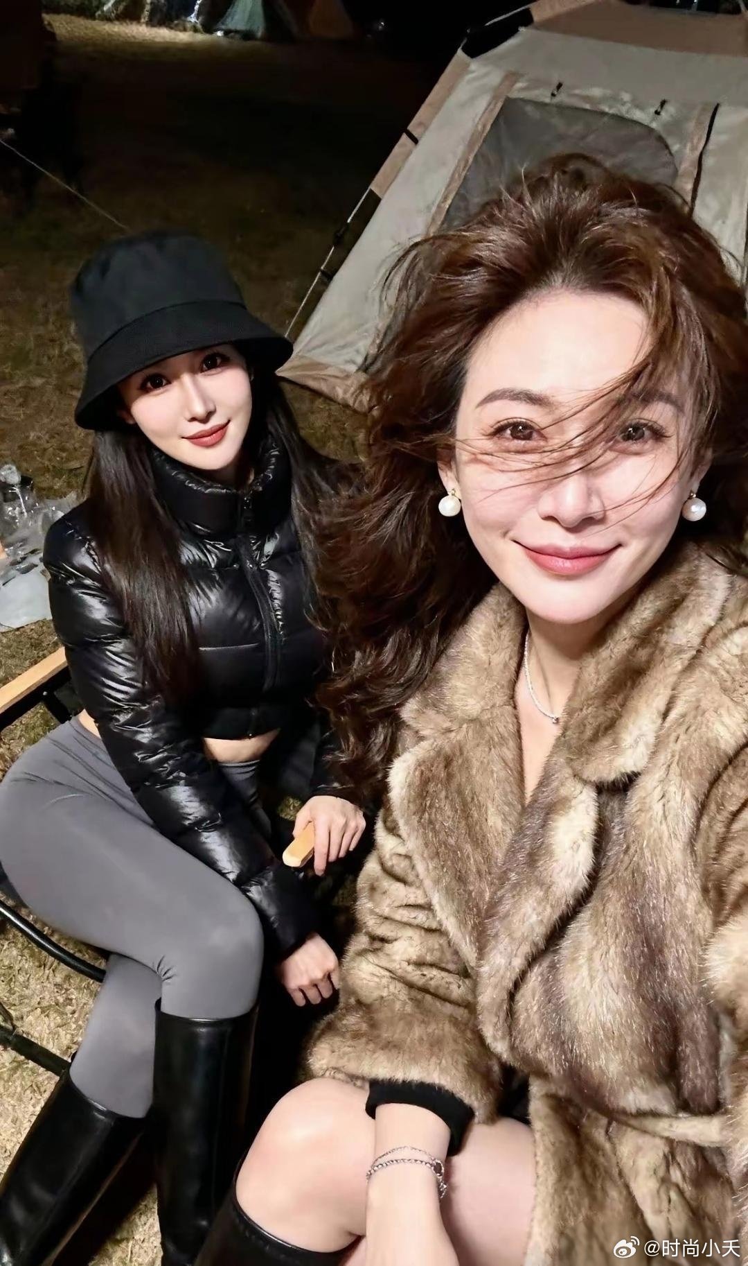 现在的医美让母女变姐妹太容易！当然妈妈还是贵气些