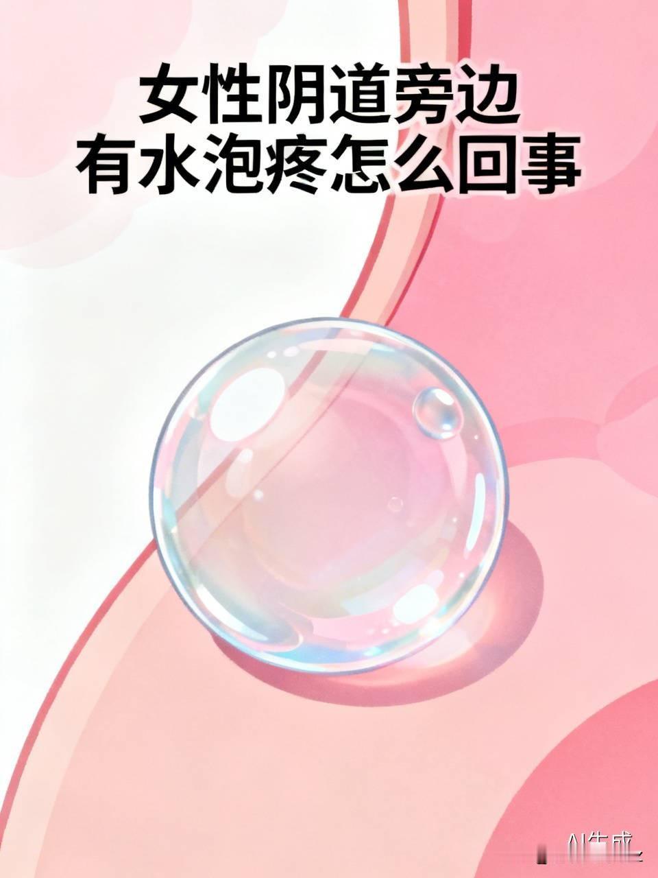 前几天闺蜜突然找我哭，说私密部位长了好几颗小水泡，碰一下都疼，连走路磨到都龇牙咧