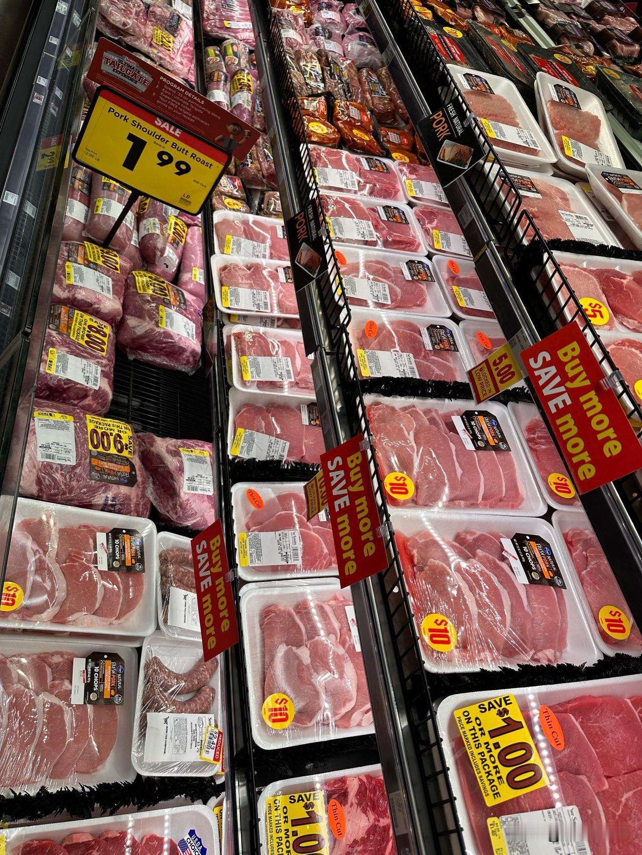 今日纽约超市蔬菜水果粮油猪牛羊肉换算成人民币每斤价格，柴油汽油每升换算成人民币价