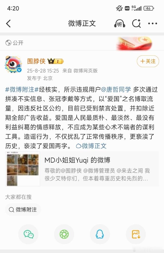 亵渎历史、亵渎爱国​​​