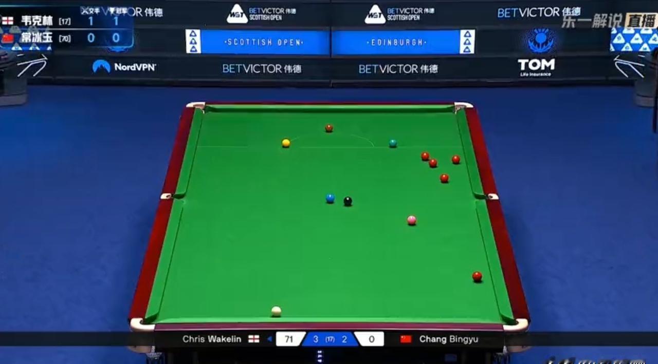 这场2比9的决赛，可能是斯诺克史上最胶着的碾压局。韦克林打丢了至少三颗可以终结