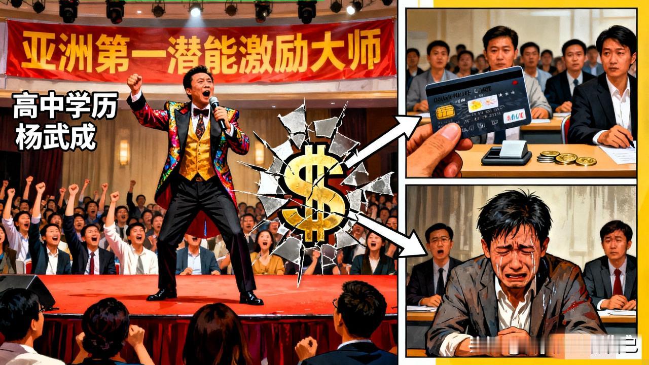 太离谱了！这个“成功学大师”骗了3.8亿，最后直接判了无期，那些跟着他上课的人，