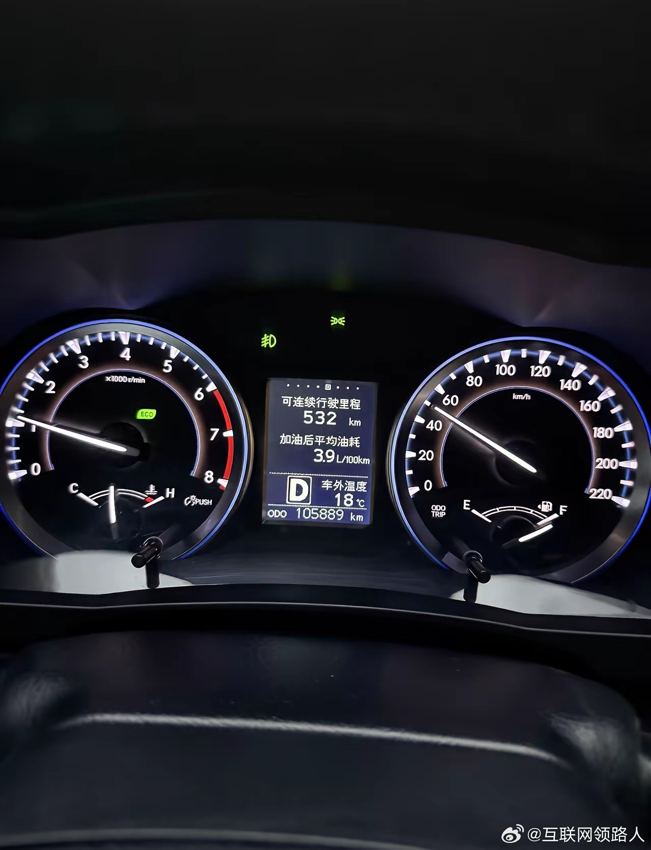 这个油耗，就算油价涨到20块一升，我也绝不会换电车。95号，直接加满