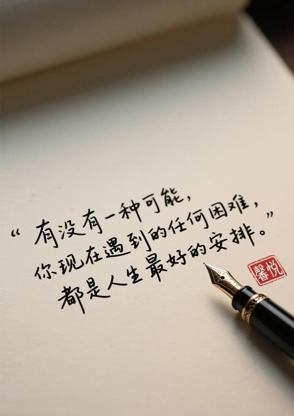 有没有一种可能，你现在遇到的任何困难，都是人生最好的安排。有时候，那些挡在