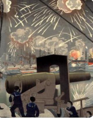 黄海海战在那激烈的1894年秋季，黄海海域成为中日两国海军英勇交锋的战场。那天