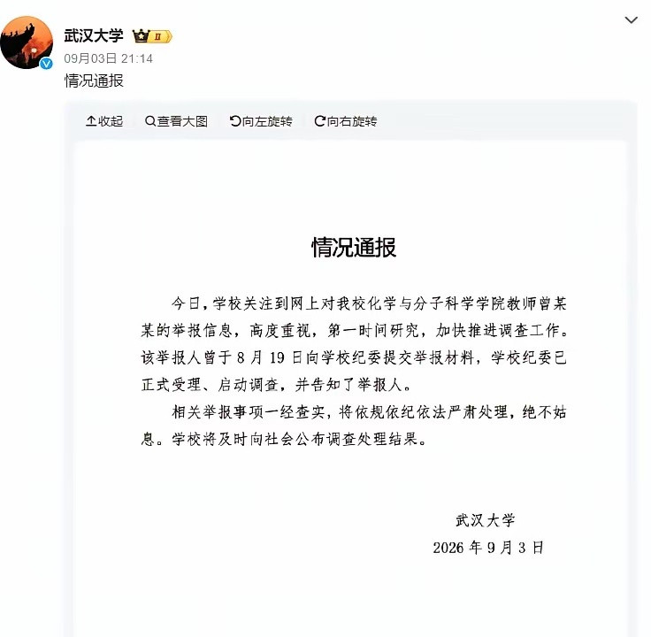 武汉大学86页PDF男女主真容遭曝光！男主角付某，现年47岁，10年前开始出轨女