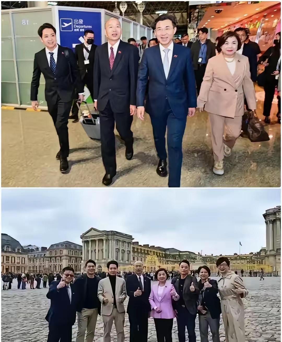 真没有想到，跟随立法院院长韩国瑜在欧洲访问的国民党立委杨琼缨，于今天两次发文称“