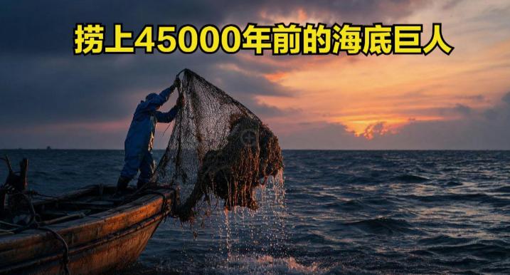 渔民捞上两块骨头，专家沉默：45000年前海底住着1米9巨人家人们，这瓜保熟！
