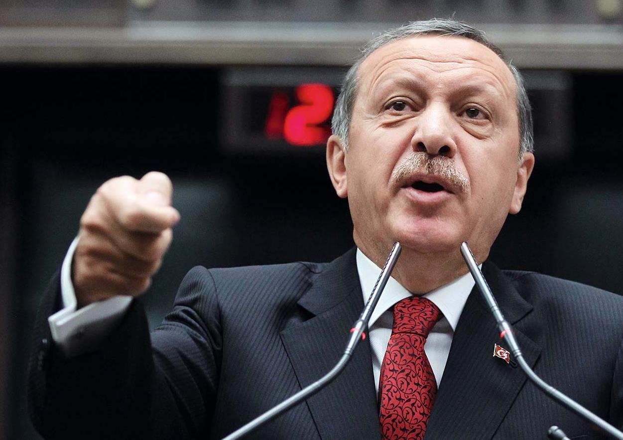 土耳其总统埃尔多安图图片