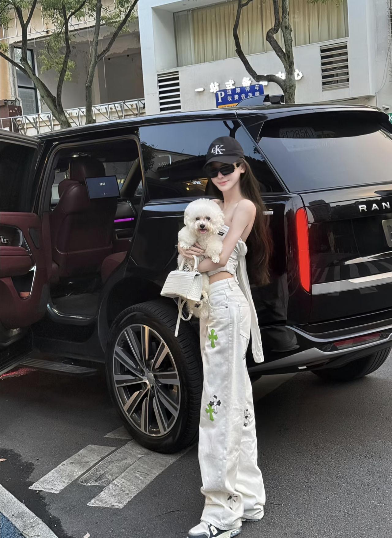 能坐路虎的果然都是美女[笑着哭]