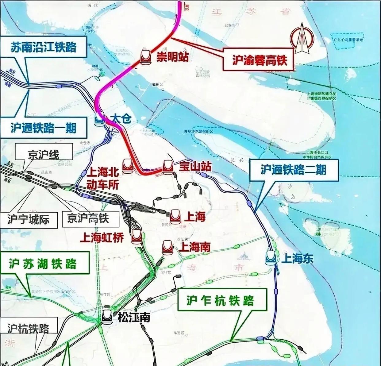 来了！上海第二大高铁枢纽站！上海东站站房主体工程的开工建设，预示着这座上