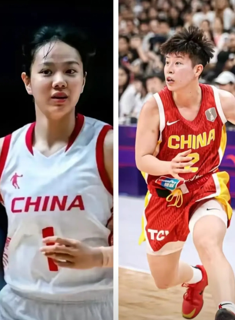 第二场热身赛，田媛媛和李缘数据对比！田媛媛，全场6投3中，贡献11分4篮板0